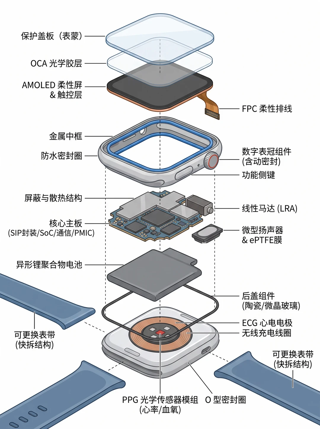 图文看懂智能手表 🛠️附上我的日常款