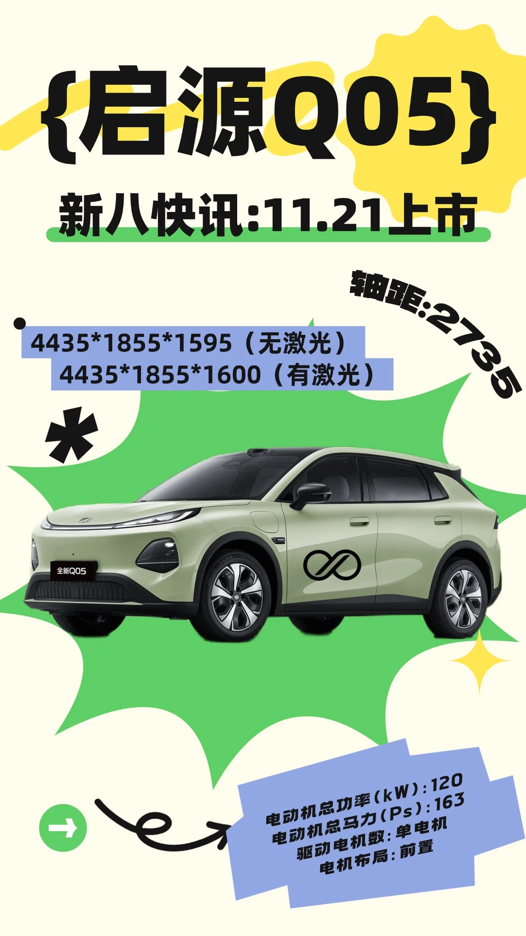 长安启源Q05 11.21上市