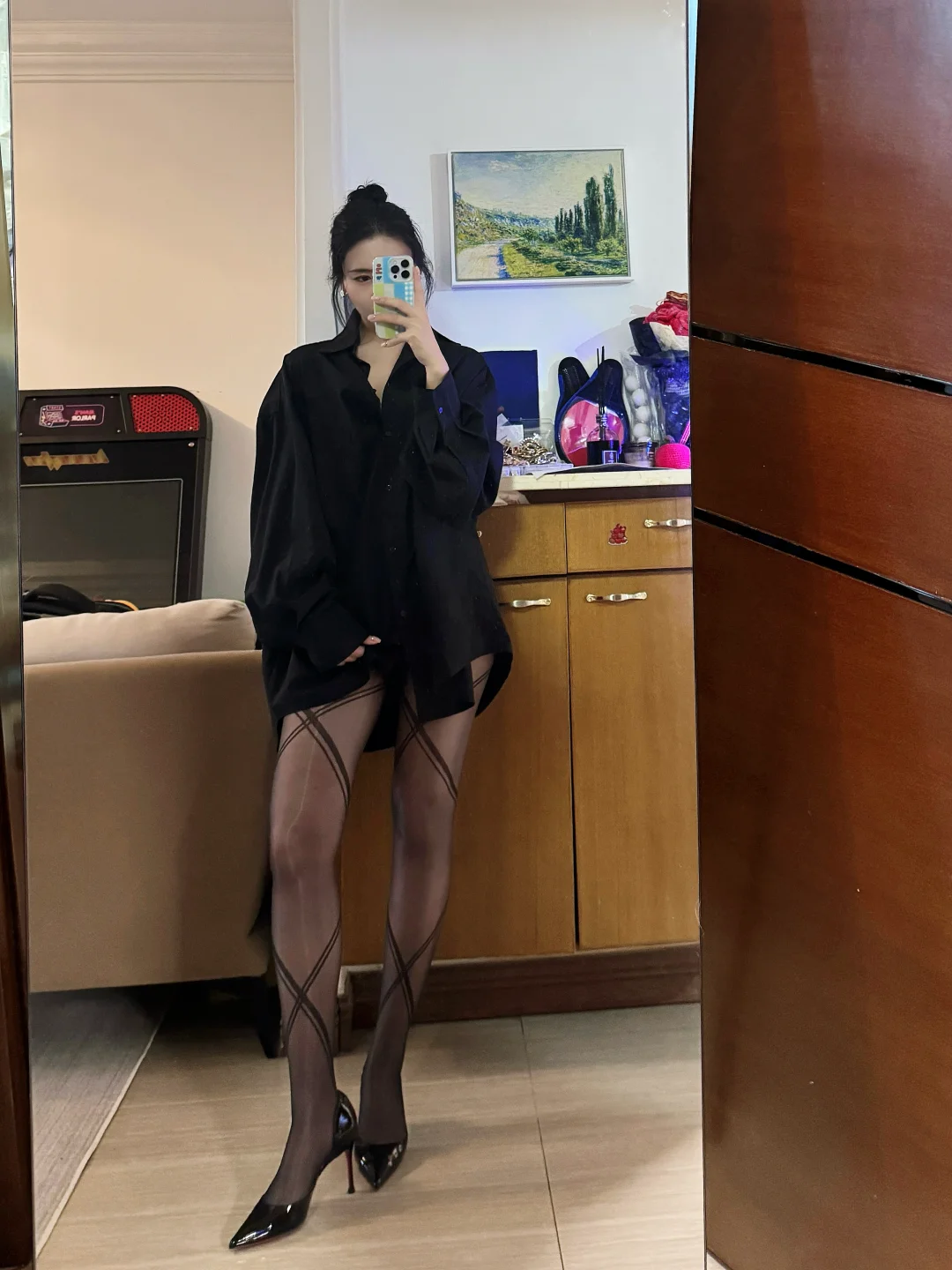 #屈臣氏涞觅袜 #涞觅黑绷带