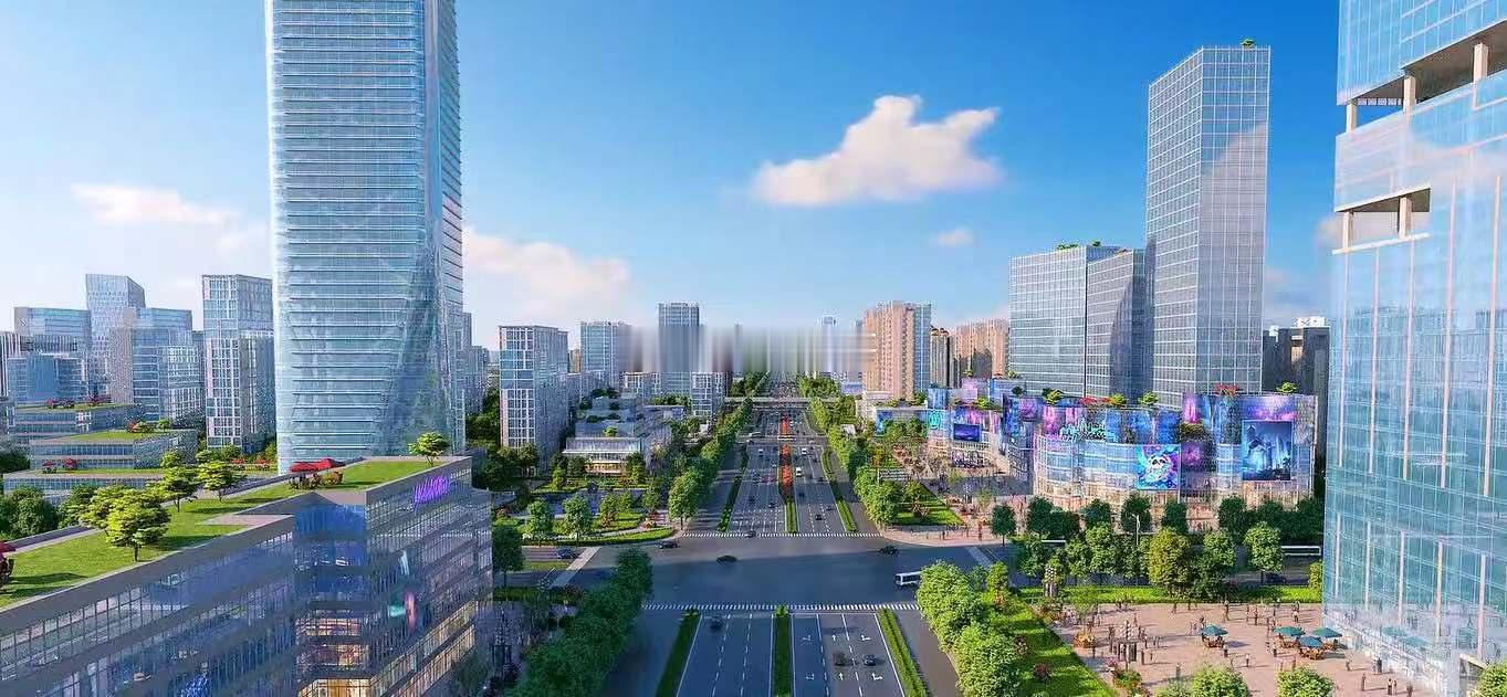 包河经开区（省府北）规划效果示意图。图源朋友圈。合肥规划 ​​​