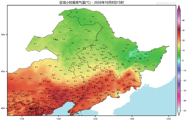 北方大回暖 辽宁羊山31.1℃ 黑龙江鹤岗下雪？