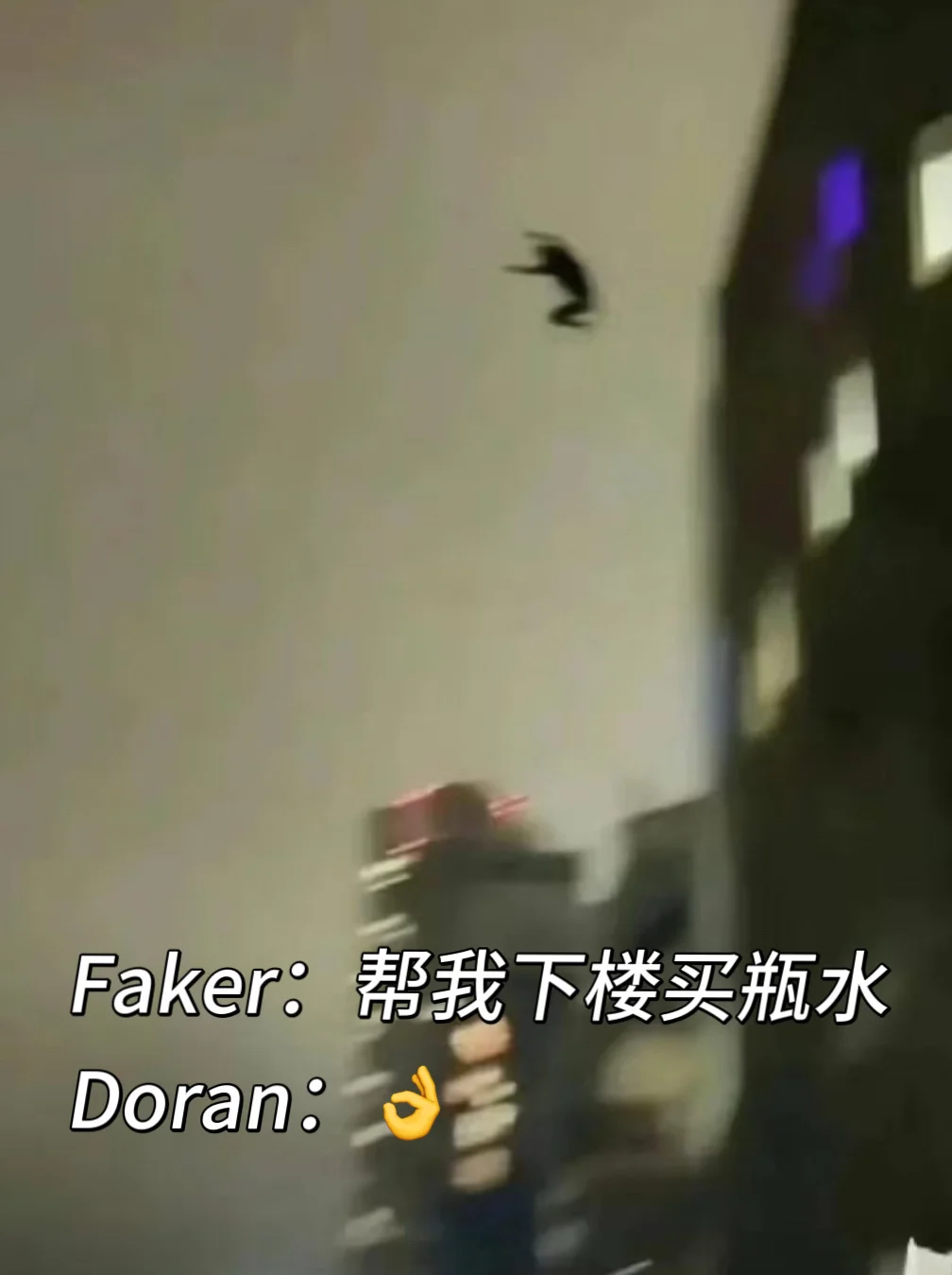 《当Faker让多兰下楼买瓶水》