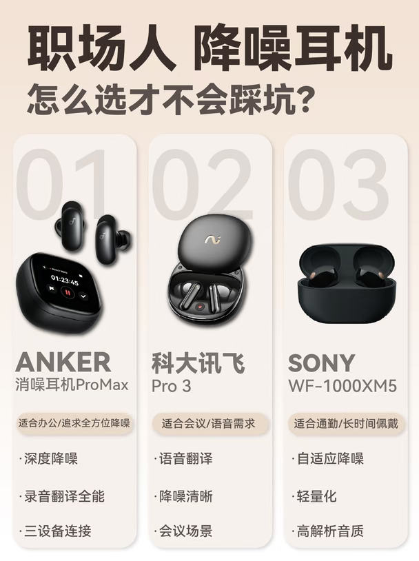 想换降噪耳机但不知道怎么选看这一篇就够了