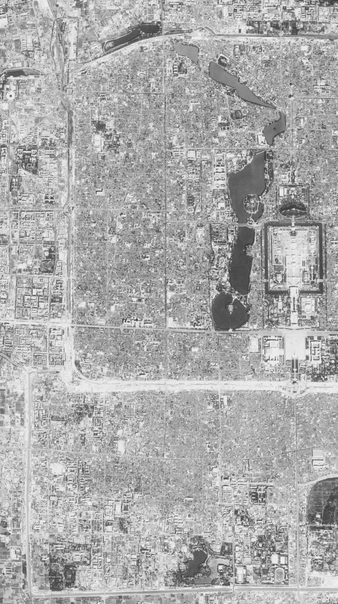 西城区航拍地图1967.9.20星期三