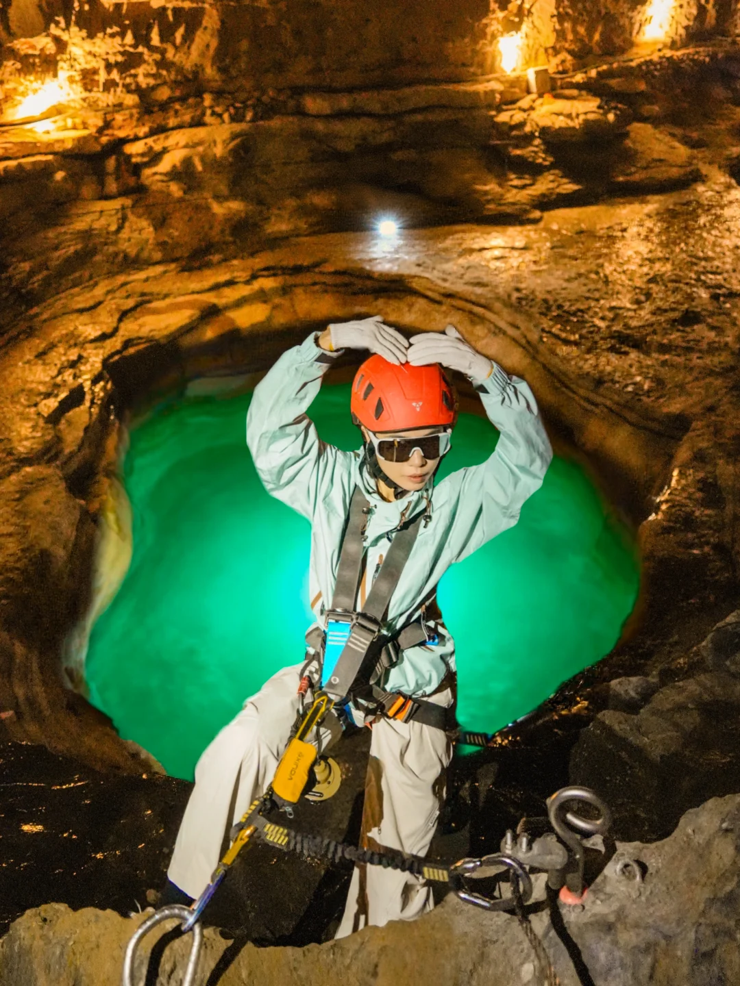 谁懂！被贵州这个地心秘境震撼到说不出话来…
