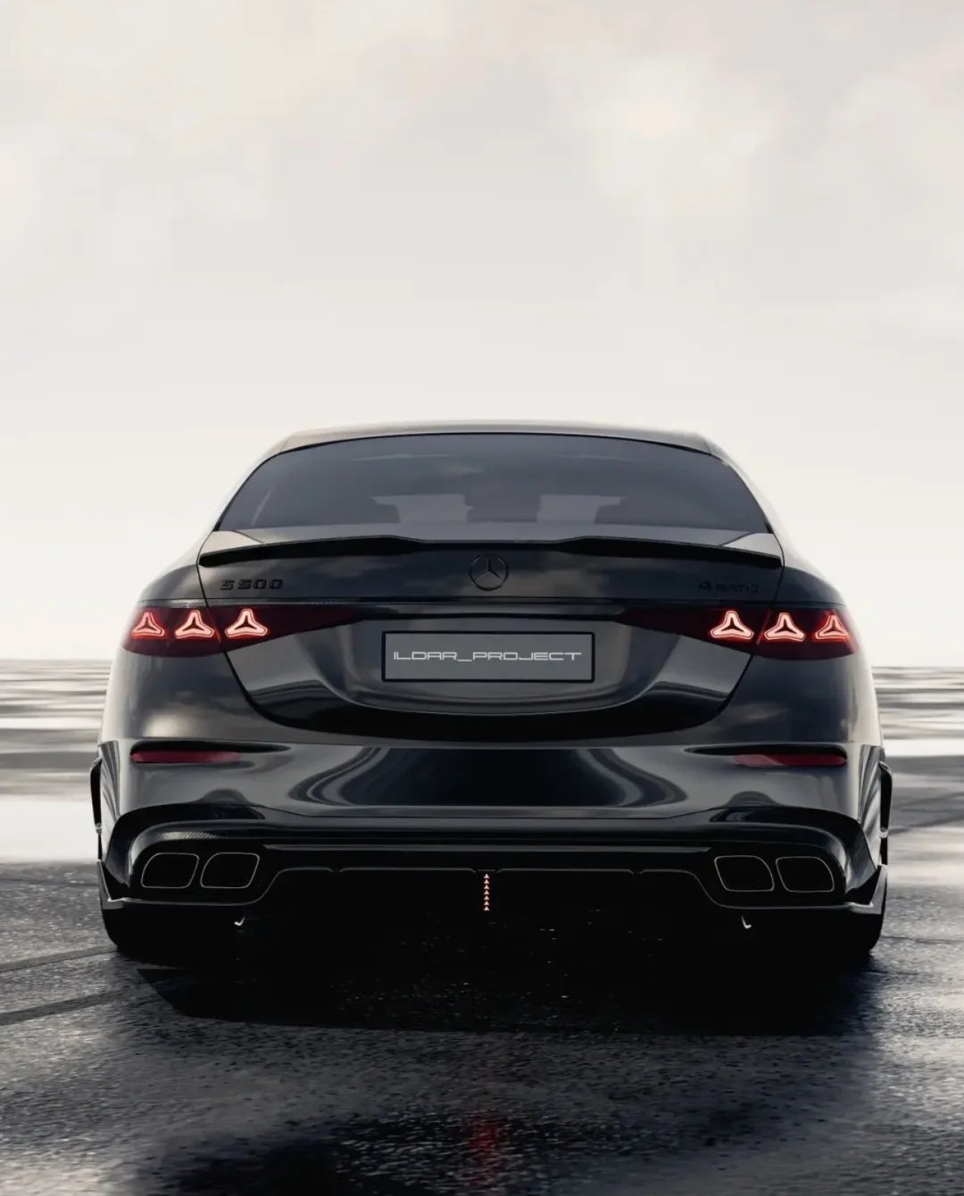 New look of the W223 facelift