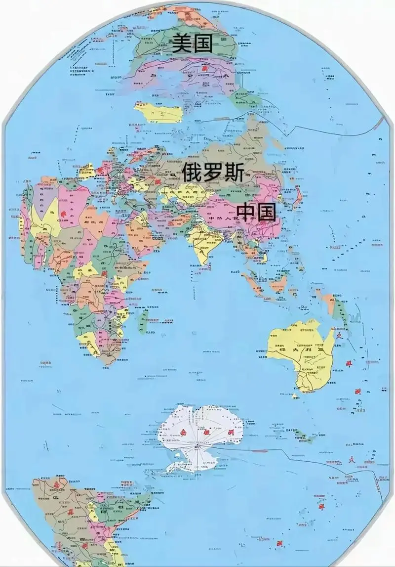 一直以为非洲很遥远，这么看好像也不远