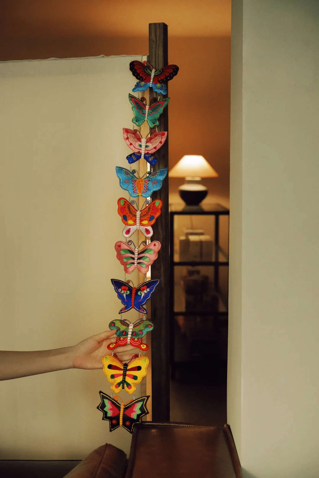 这不是蝴蝶挂饰，是从大山里走出来的温柔～