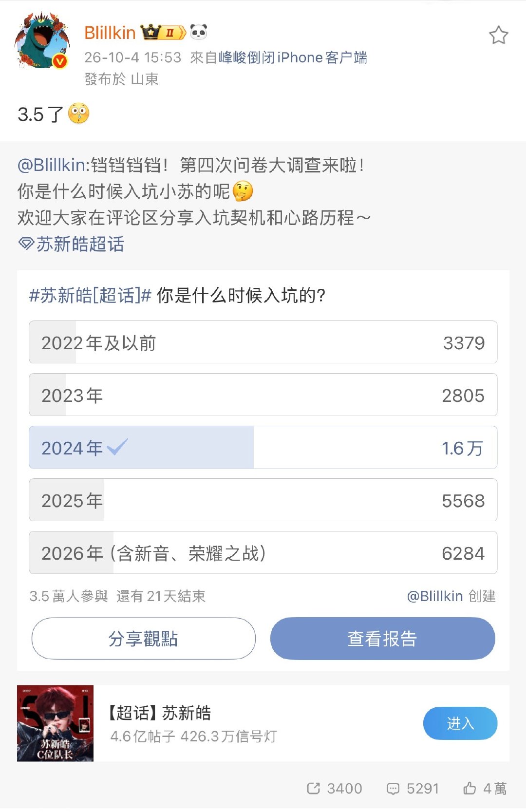 最近这么寡铲毛都能投出3.5w[淚奔] ​