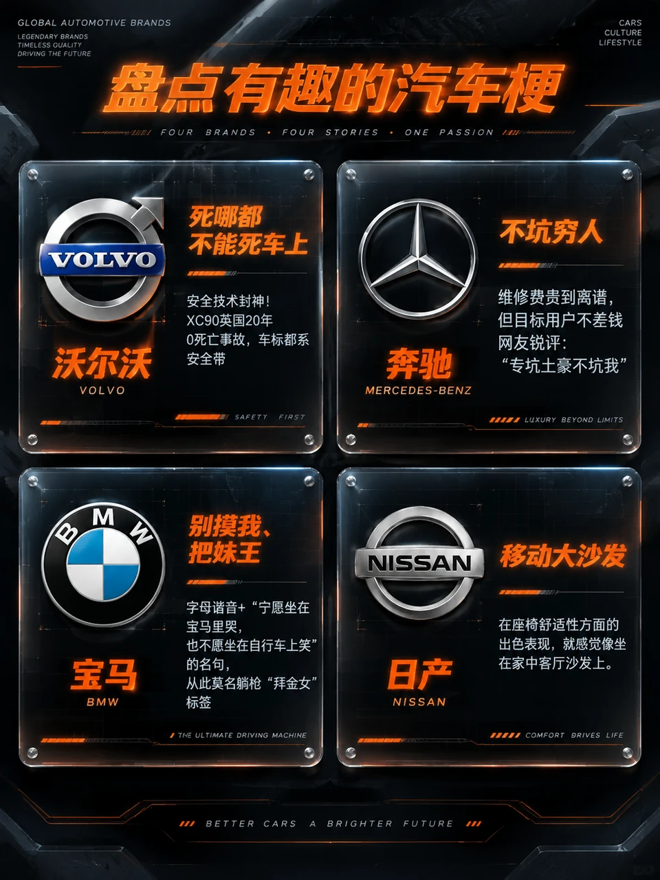 车圈四大名梗，看完笑喷！