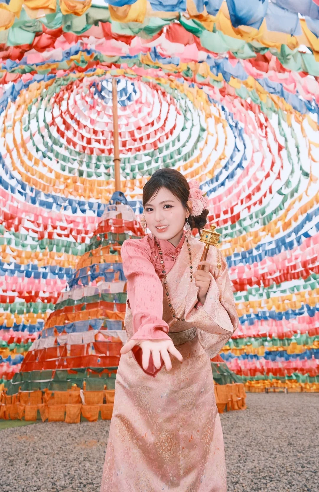 在香格里拉 做一天藏服少女！！