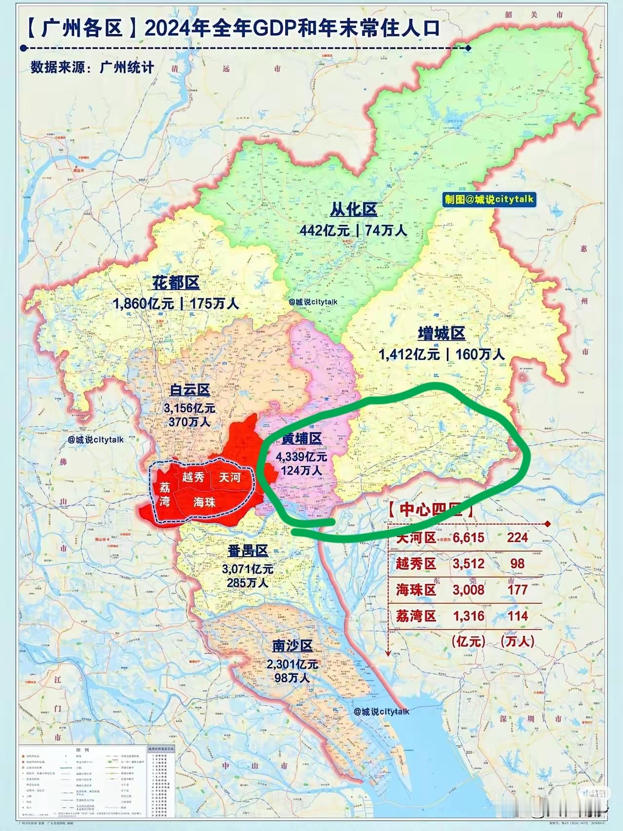 南沙人确实少，但 GDP 高，所以如果纯算人均 GDP 的话，南沙还是...