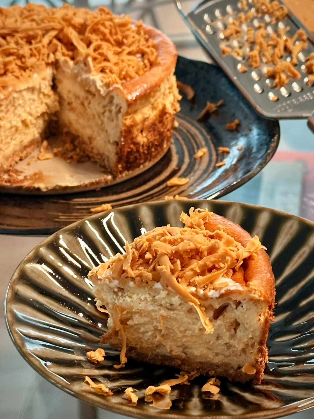 缺德舅粽奶酪做焦糖巴斯克美味绝顶🤯