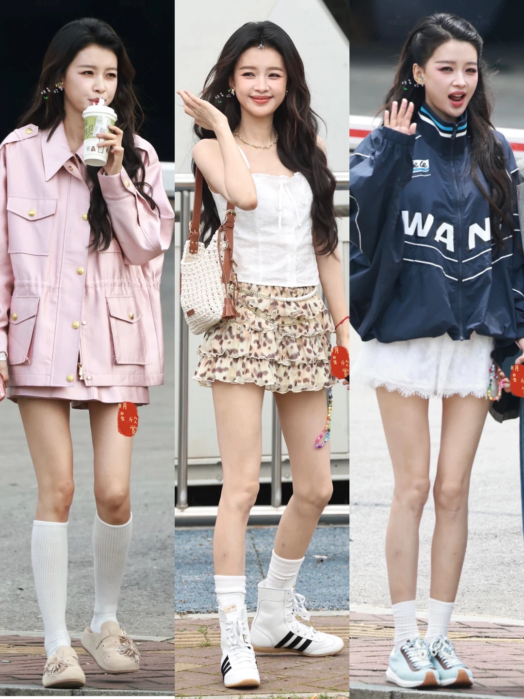 孙怡《浪姐7》上班穿搭，腿精的自觉🈶！