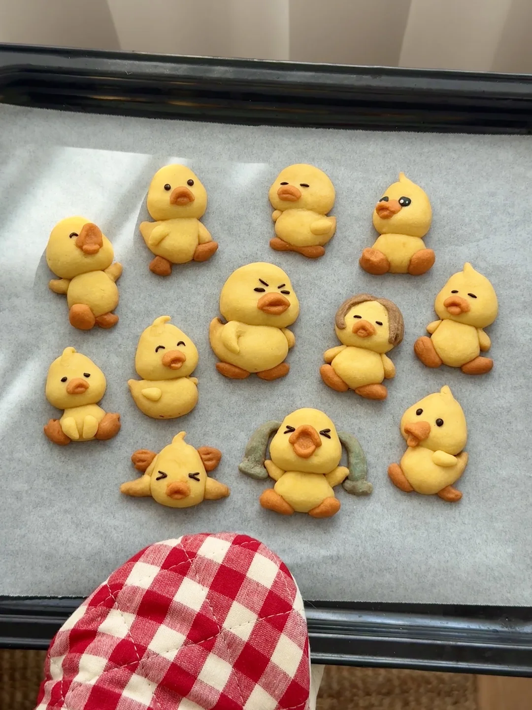👩🏻‍🍳烤一盘₍⁻ʚ⁻₎ 小黄鸭曲奇