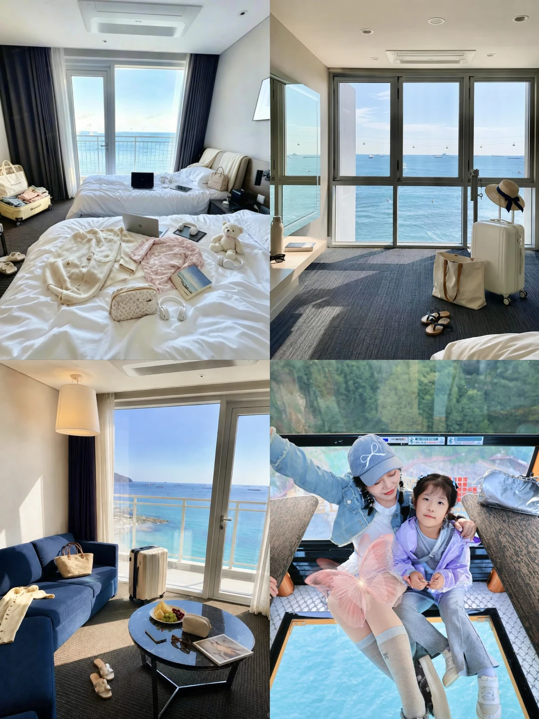 釜山松岛海景酒店｜人均100+美到不愿退房🌊