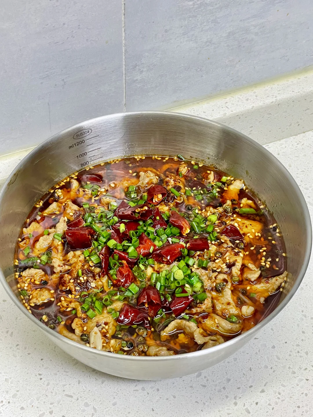 麻辣过瘾的水煮肉片，附详细做法～