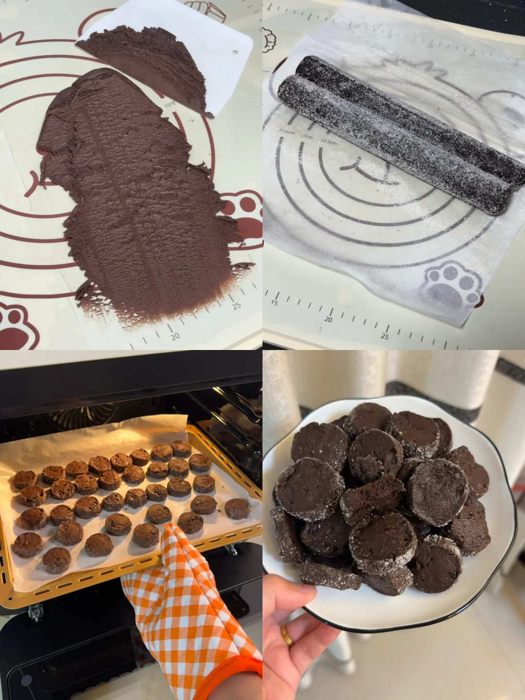 吃一百次都不会腻的巧克力冰曲奇🌷