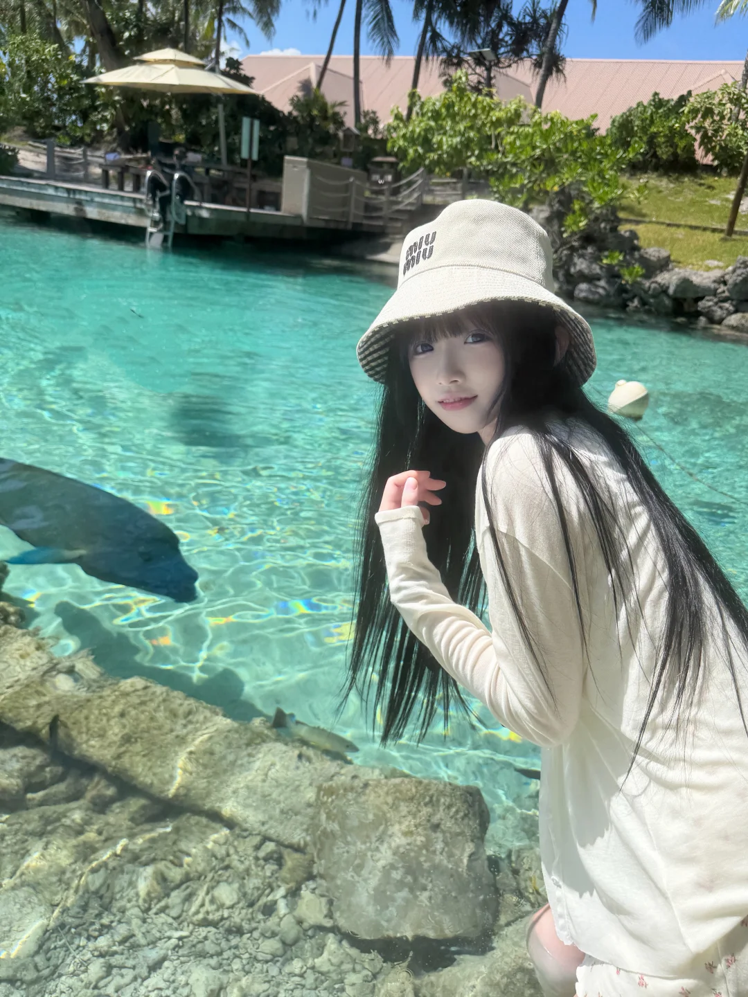 和moana合影了🤿