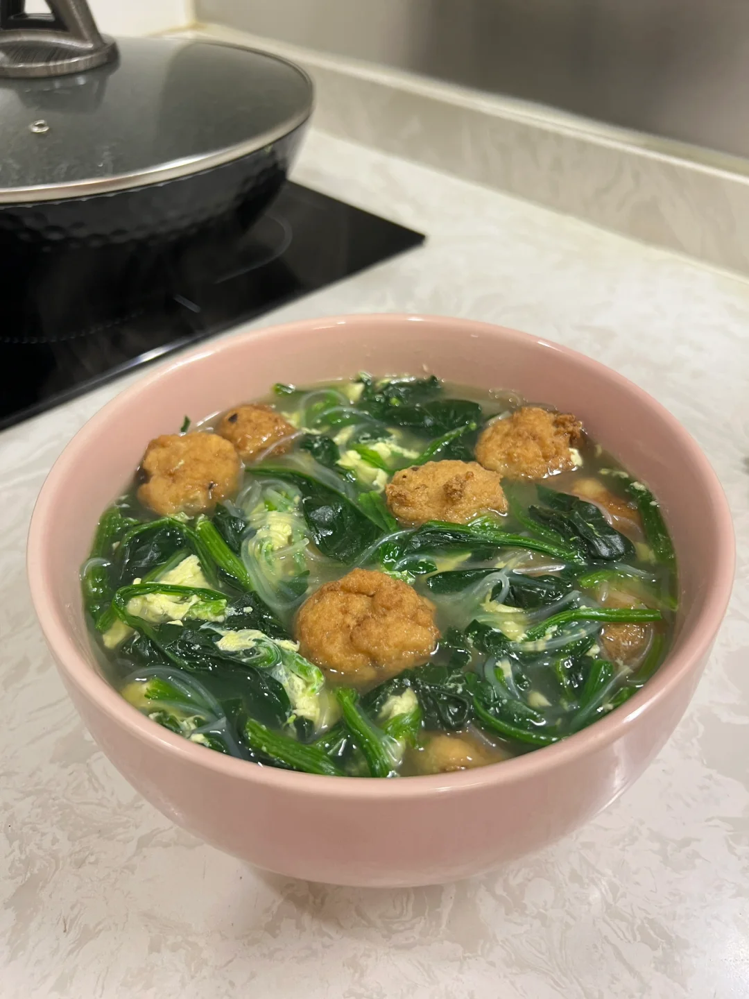 想吃菠菜就做这锅汤🍲