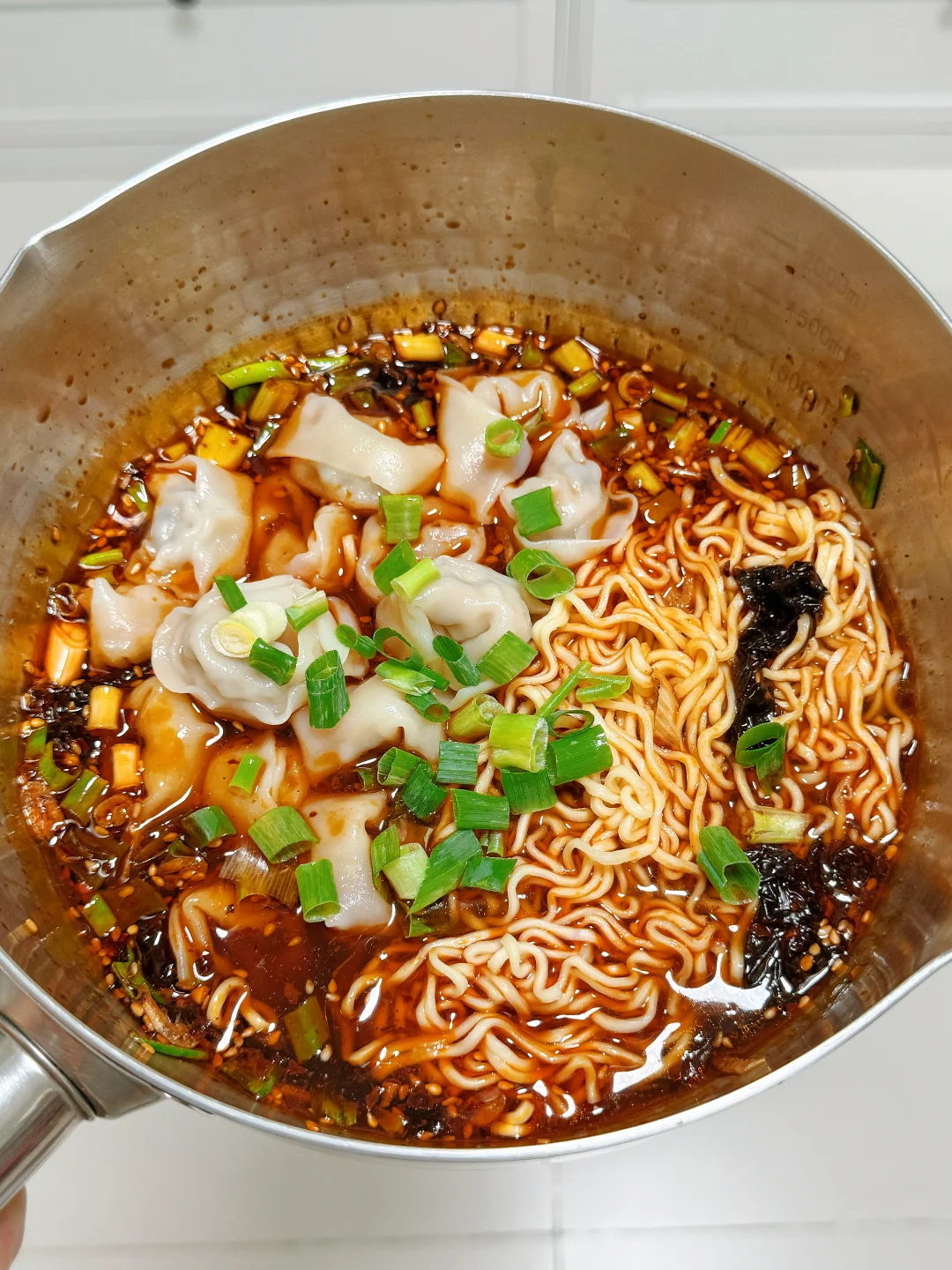 谁懂啊？酸汤馄饨面吃一次爱一次！🍜🍜🍜