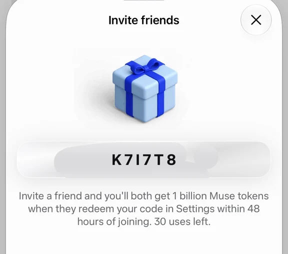 小扎家Muse at Meta 免费token
