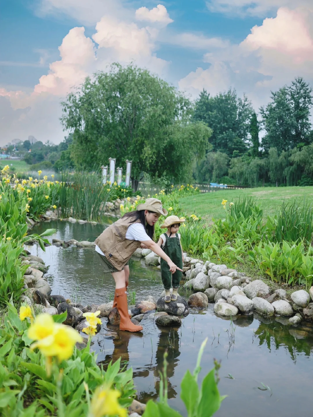 武汉免费溯溪露营地|带娃玩水抓鱼➕泼水节💦
