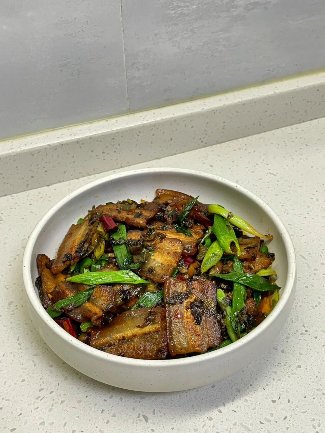 回锅肉也太太太香了，今天吃几碗饭呢🤤