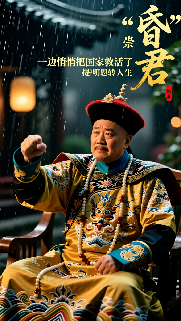 他一边被骂“昏君”，一边悄悄把国家救活了：崇祯的反转人生
很多人一提到明思宗朱由检，脑子里就自动弹出两个词：昏君、悲剧。可你有没有想过——如果一个人真的昏到无可救药，他还能在风雨飘摇里撑住十七年吗？崇祯的故事，像极了那种“看似要凉，结果硬是续命”的剧情。

崇祯最难的不是打仗，是“每天都要面对一堆烂