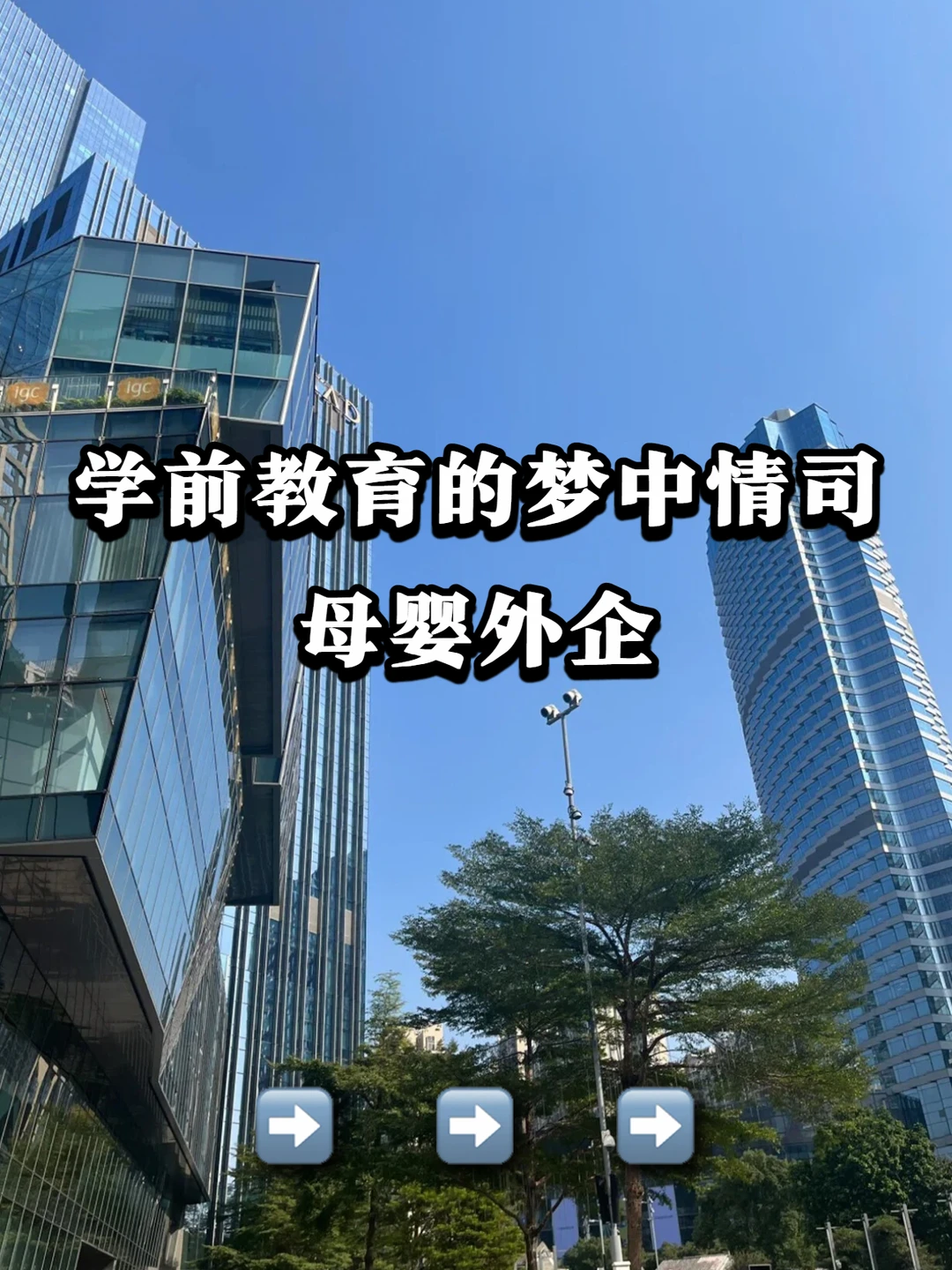 学前教育的梦中情司：母婴外企