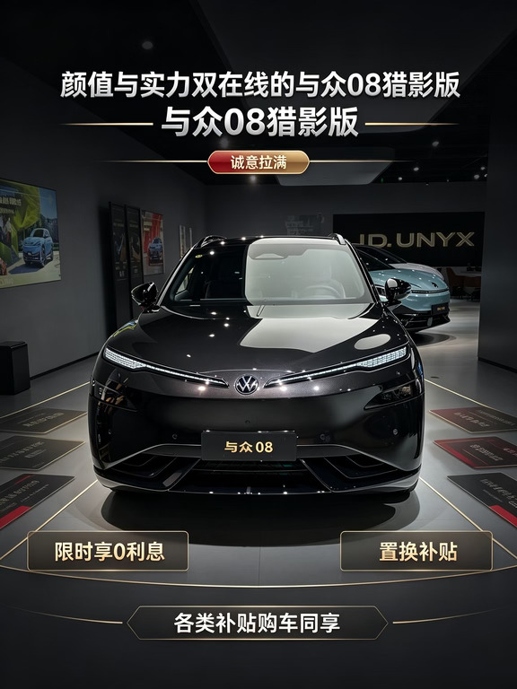 🚗与众08猎影版｜颜值实力双双在线 🔥