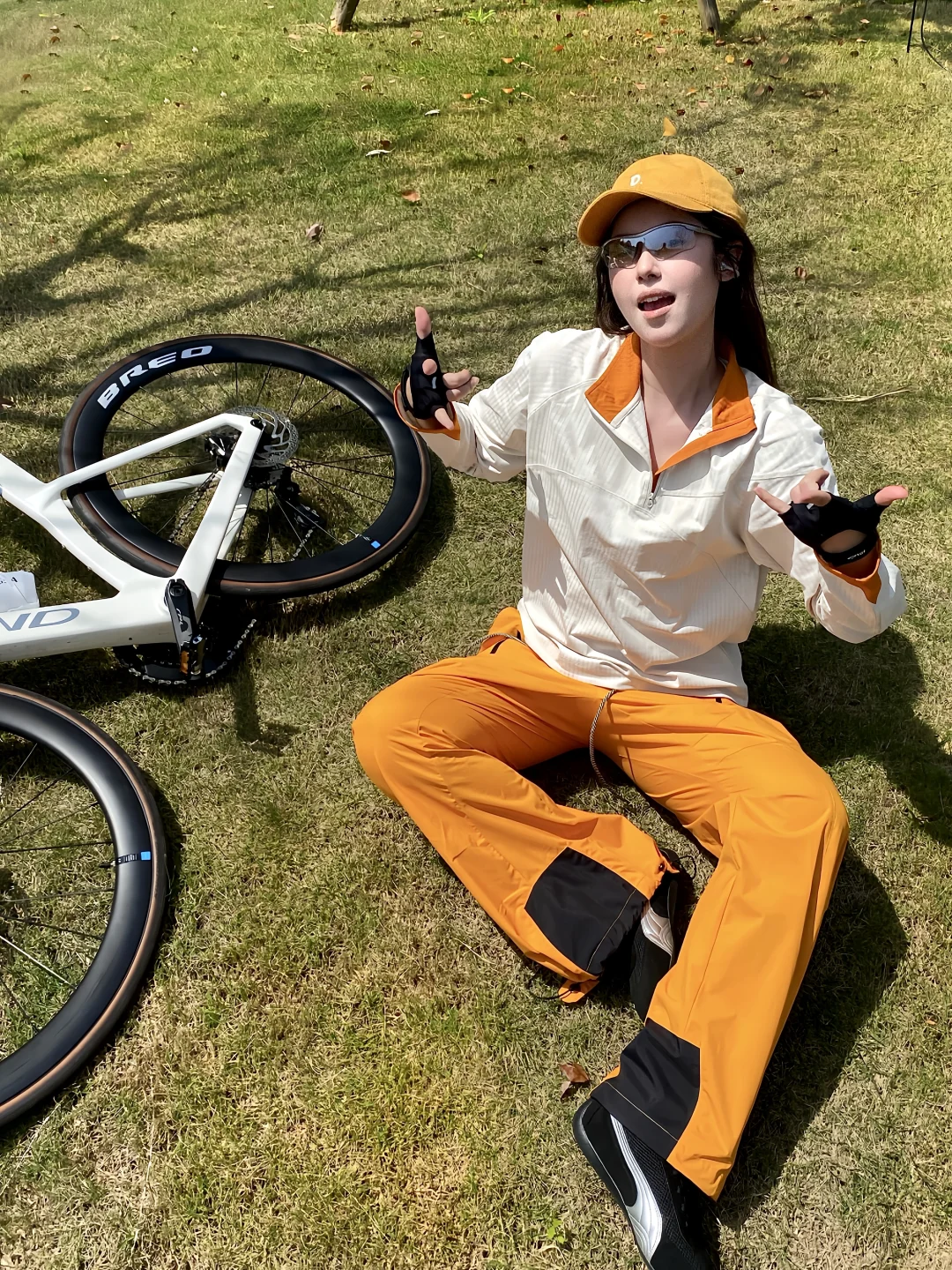 春日骑行｜把橘子海穿在身上🍊