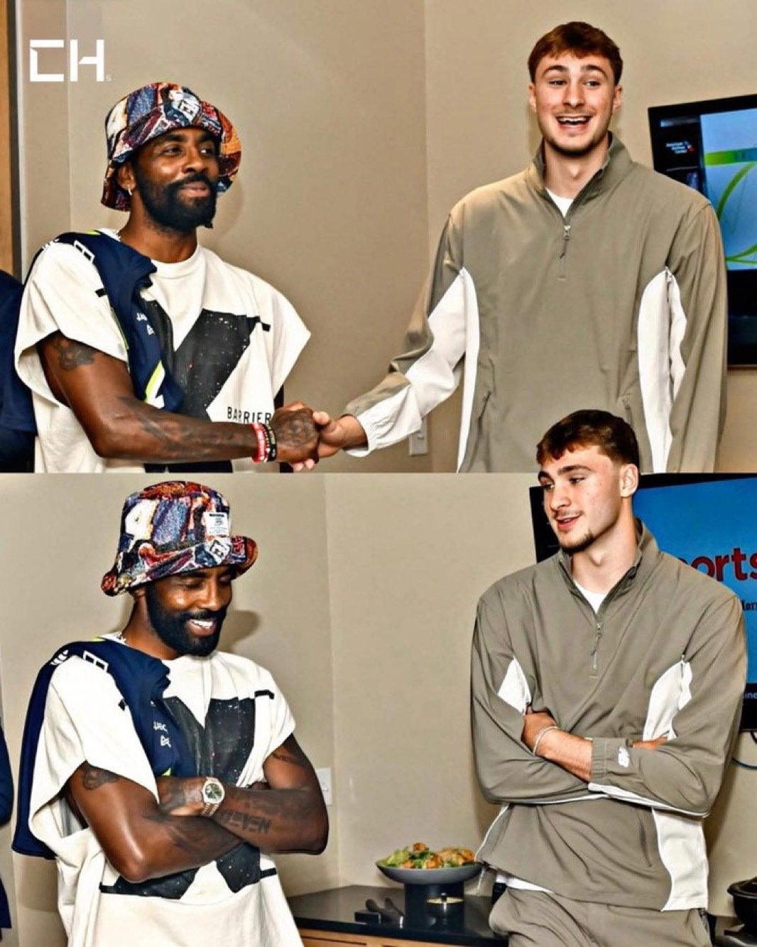 Mavs 进入 ESPN 的 Top 100 👀

Cooper Flagg：整体第 23 位
Kyrie Irving：整体第 39 位

Cooper 比去年上升了，从第 52 位 📈 
#欧文[超话]# ​