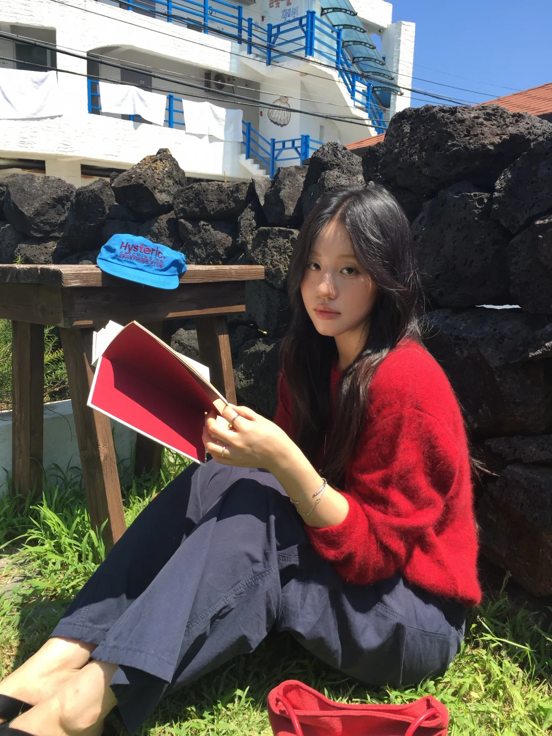 入秋🍂红毛衣搭配法则…？📖【172 130斤微胖】