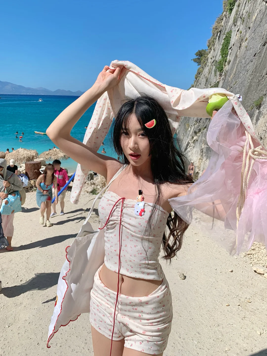 Our summer never ends ˖ . 🍉◠ 𖠵 . 🐚.。