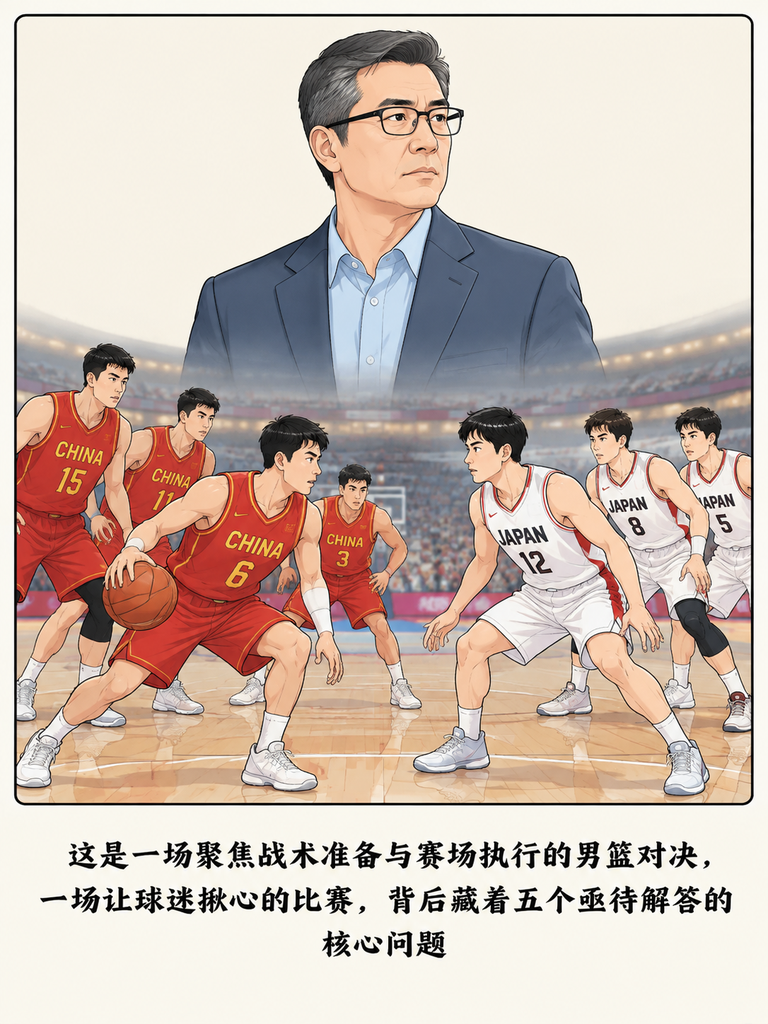 赛前把日本男篮的录像拆解到每个战术细节，结果对阵时中国队连一次有效战术都没打出来？

你本来盼着特别日子里郭士强带队抗日，能给人点像样的欣慰，结果却被日本的高位挡拆冲得没辙赛前说准备得特别充分，场上反倒像走了个过场，连对方最常用的战术都没拆解清楚，那一连串问号里，藏着的到底是教练的无奈还是队员的慌乱