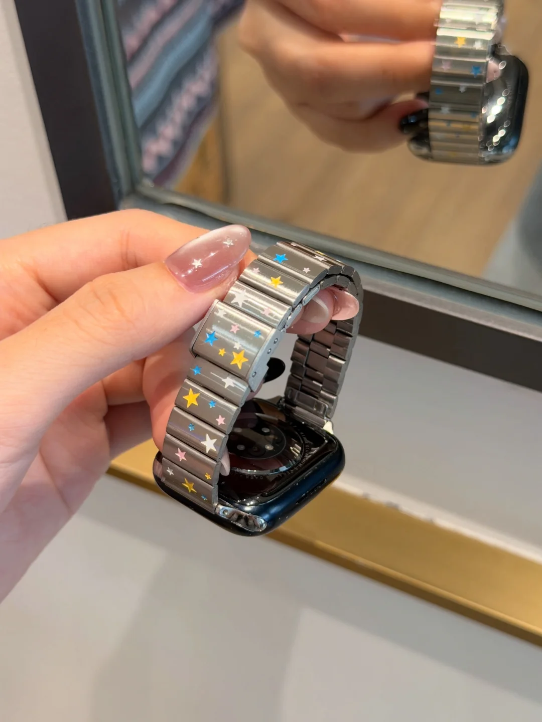 多巴胺萌之星*˖𖦤。AppleWatch金属风绝！！