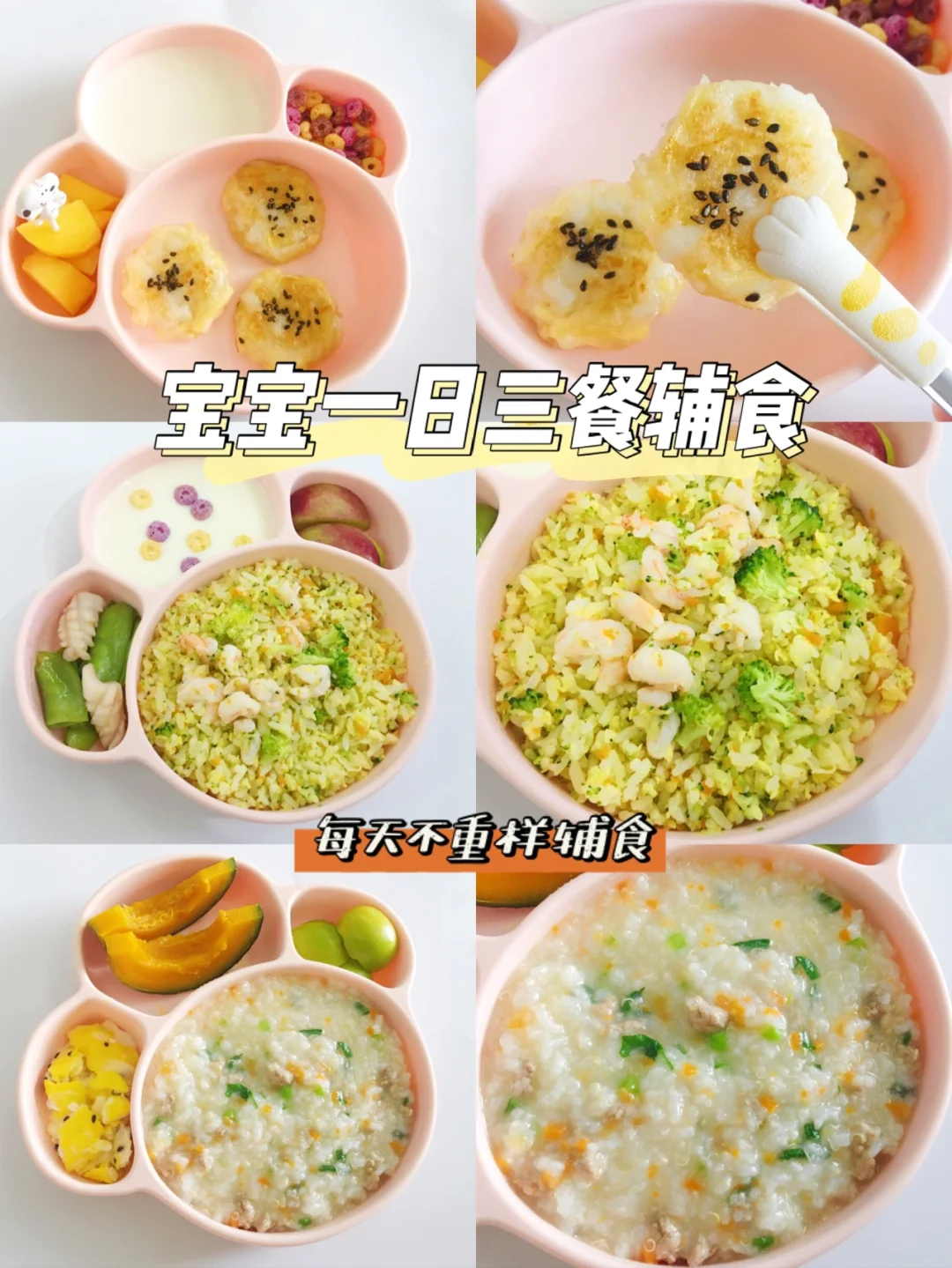 1岁+宝宝辅食｜一日三餐不重样｜附教程