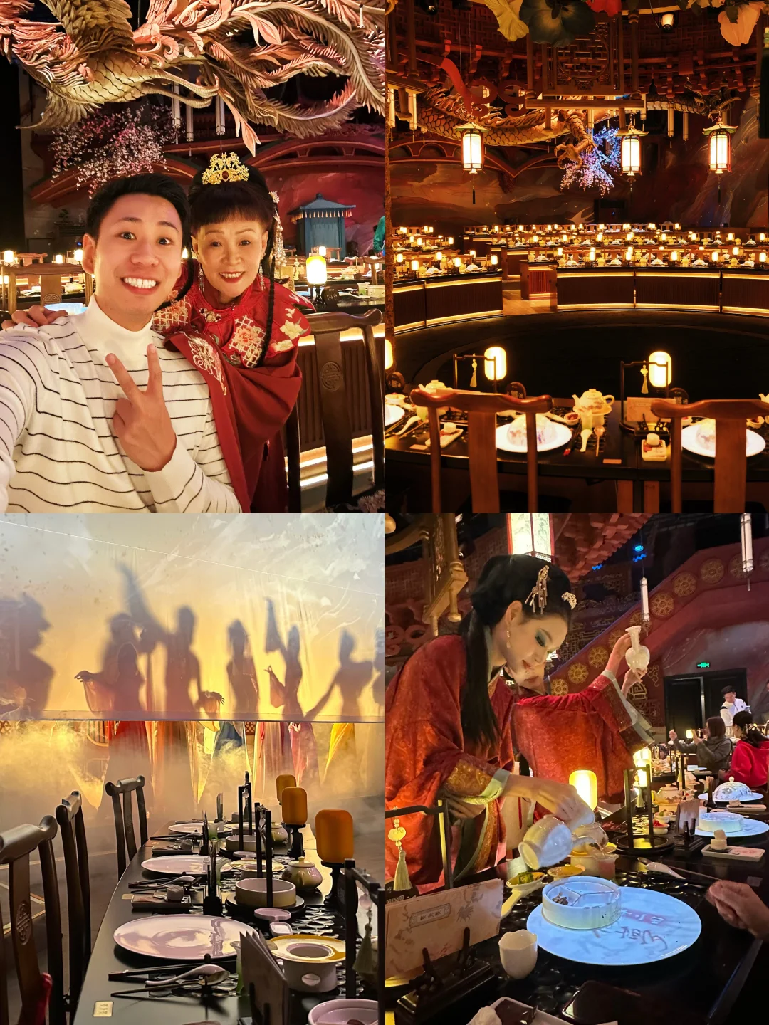 北京的贵妃宫廷宴！让妈妈过把贵妃瘾♥️