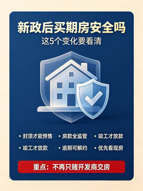 新政后买期房安全吗？一文讲透
