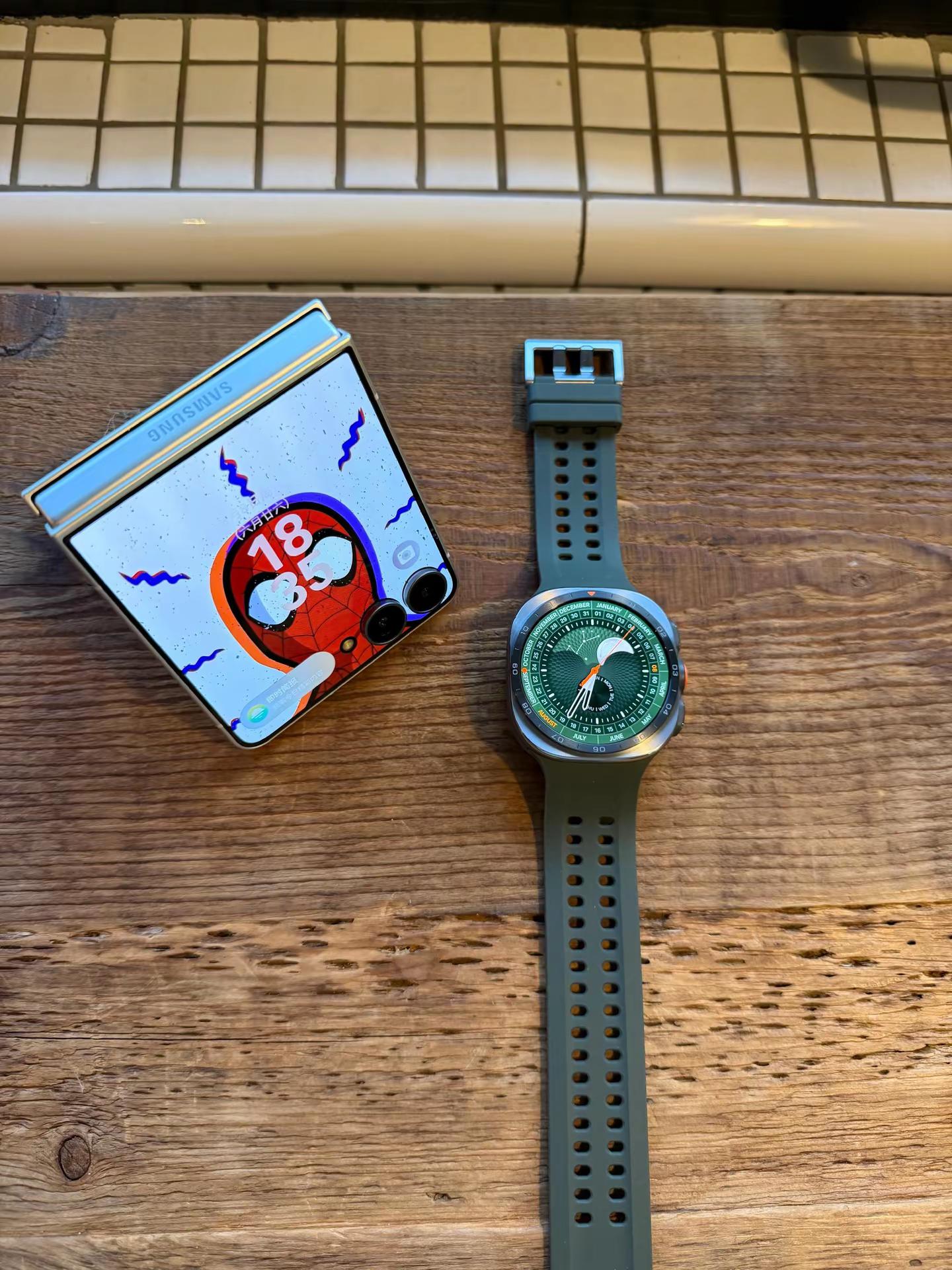 越用越喜欢三星Watch Ultra2，和手机联动顺畅，户外出行实用性拉满