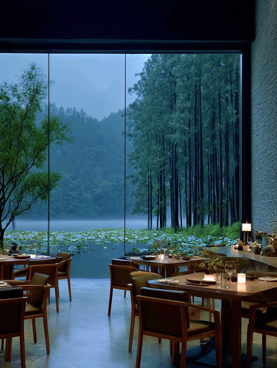 暮色温柔‖荷塘月色🌙山色、水色三种绝色