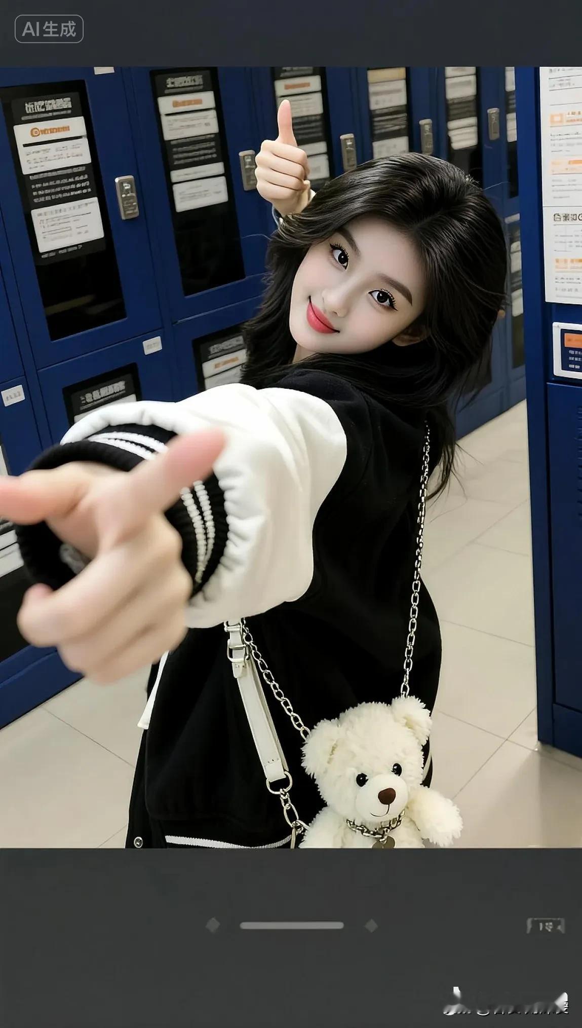 青春洋溢美少女写真 元气少女👧🏻的校园日常📚✨