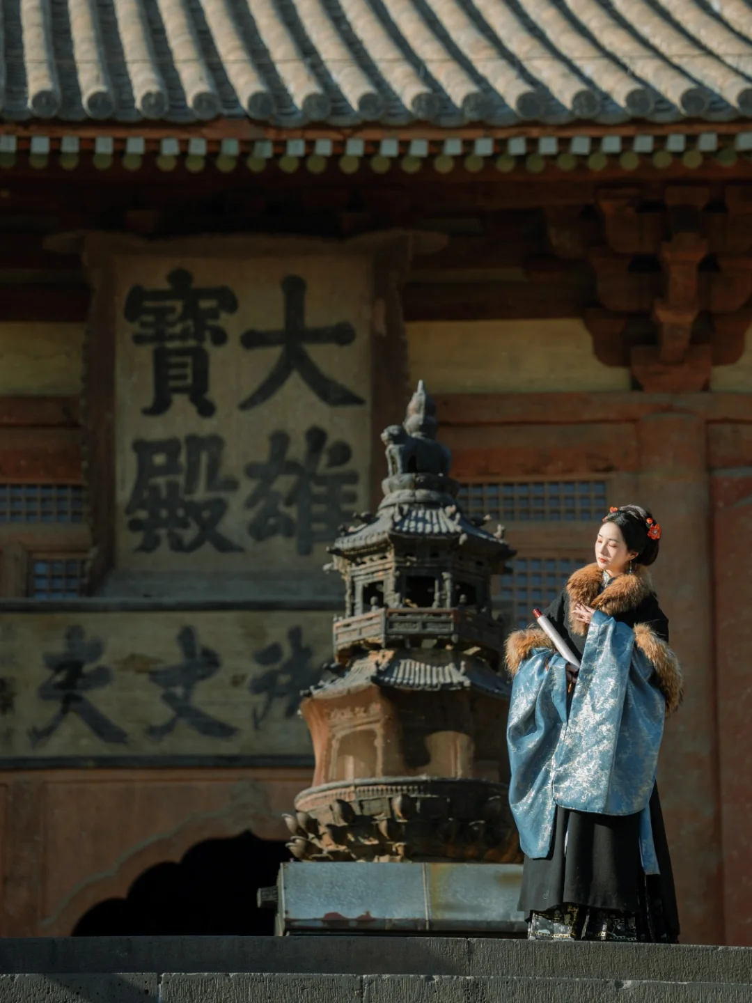 淡季华严寺拍照📷先看这份妆造&机位攻略