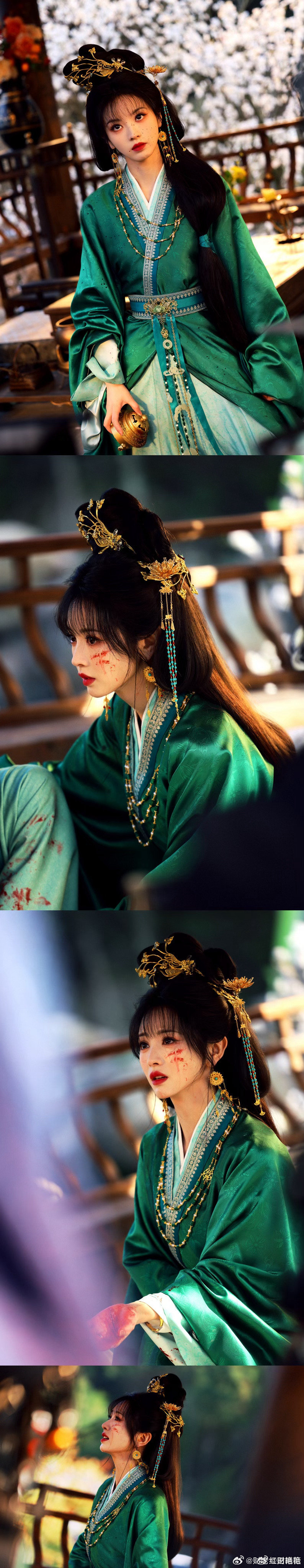 #谭松韵田曦薇原声台词#
    由田曦薇主演的《嫁金钗》今晚开始，每晚9.30在CCTV-8两集连播，配音与谭松韵在“兰香”故中一样原声台词。 ​