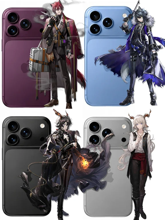 感觉iPhone18的配色就像：