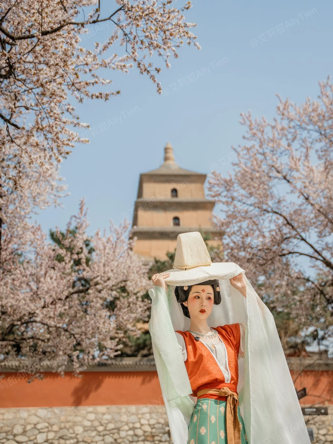 3月，记录大雁塔的春和景明🌸机位攻略