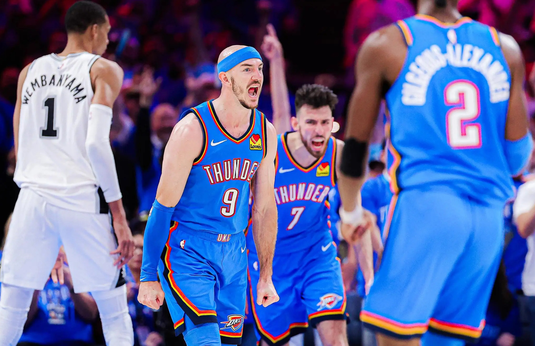 卡鲁索：如果你不能无所畏惧，你很可能会输球回家  今天NBA季后赛雷霆...