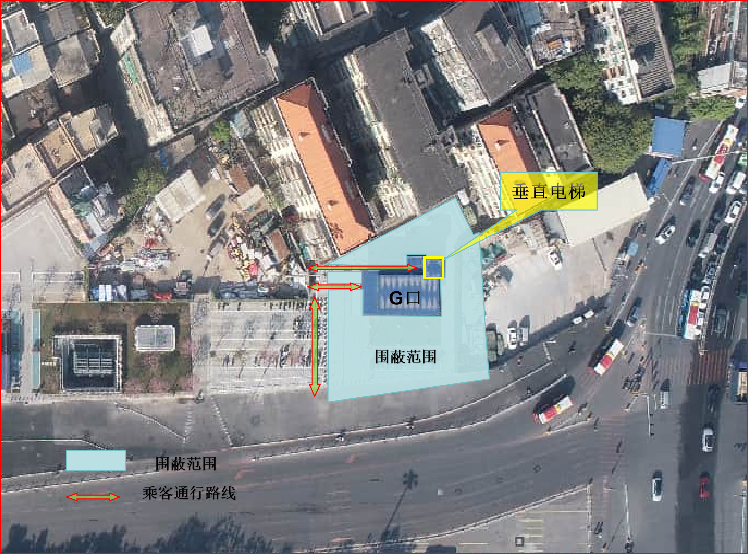 【施工围蔽公告：地铁二十二号线芳村站G出入口】为进一步完善广州地铁二十...