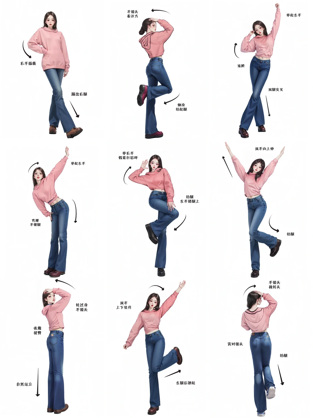 救命🆘这组拍照姿势居然这么好用